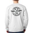 Warning Father Daughter Trip In Progress Trip With Dad Long Sleeve T-Shirt Back Print