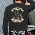 50th Birthday Vintage Motorcycle For Biker Dad Long Sleeve T-Shirt Back Print