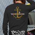 Aircraft Carrier USS America CVA-66 Veterans Day Dad Son Boy Long Sleeve T-Shirt Back Print