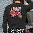 American Dad Show Logo With Family Cartoon Long Sleeve T-Shirt Back Print American Dad Show Logo With Family Cartoon Long Sleeve T-Shirt Back Print