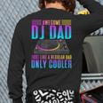 Awesome DJ Dad DJ Music Long Sleeve T-Shirt Back Print Awesome DJ Dad DJ Music Long Sleeve T-Shirt Back Print