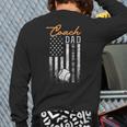 Baseball Coach Dad Like A Normal Dad Only Cooler USA Flag Long Sleeve T-Shirt Back Print Baseball Coach Dad Like A Normal Dad Only Cooler USA Flag Long Sleeve T-Shirt Back Print