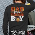 Basketball DAD Of The Birthday Boy Family Matching Long Sleeve T-Shirt Back Print Basketball DAD Of The Birthday Boy Family Matching Long Sleeve T-Shirt Back Print