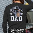Basketball Dad Coach Sports Fan Long Sleeve T-Shirt Back Print