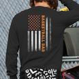 Basketball Dad USA US Flag Basketball Men Long Sleeve T-Shirt Back Print Basketball Dad USA US Flag Basketball Men Long Sleeve T-Shirt Back Print