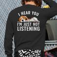 Beagle For Men Women Dad Mom Beagle Dog Lovers Long Sleeve T-Shirt Back Print