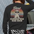 Best Cavapoo Dad Ever Vintage Retro Dog Dad Long Sleeve T-Shirt Back Print Best Cavapoo Dad Ever Vintage Retro Dog Dad Long Sleeve T-Shirt Back Print