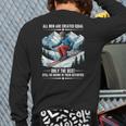 Only The Best Still Go Skiing In Their Seventies Skier Dad Long Sleeve T-Shirt Back Print