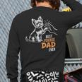 Best Yorkie Dad Ever Dog Yorkie I Love Yorkie Dad Long Sleeve T-Shirt Back Print