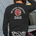 Bethune-Cookman University Wildcats Arched Dad Long Sleeve T-Shirt Back Print