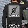 Bicycle DADS Old Guy WHO Ride Bikes BMX Mountain OR Road Long Sleeve T-Shirt Back Print