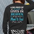 A Big Piece Of My Heart Lives In Heaven My Mom And Dad Long Sleeve T-Shirt Back Print