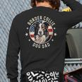 Border Collie Dog Owner For Men Border Collie Dad Long Sleeve T-Shirt Back Print