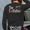 The Cat Father Cat Dad Feline Father Kitten Dad Long Sleeve T-Shirt Back Print