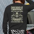 Cement Worker Life Concrete Finisher Dad Father Long Sleeve T-Shirt Back Print