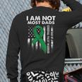 Cerebral Palsy CP Awareness Most Dads Warrior Survivor DA1 Long Sleeve T-Shirt Back Print