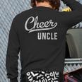Cheer Dad Shirts Cheer Uncle Proud Cheerleading Uncle Long Sleeve T-Shirt Back Print