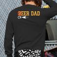 Cheerleader Dad Beer Cheerleading Cheer Dad Long Sleeve T-Shirt Back Print Cheerleader Dad Beer Cheerleading Cheer Dad Long Sleeve T-Shirt Back Print