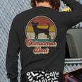Chihuahua Dad Dog Lover Men Chihuahua Dog Vintage Long Sleeve T-Shirt Back Print