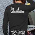 The Chihuahua Dad For Chihuahua Dad Men Dog Lovers Long Sleeve T-Shirt Back Print