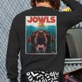 Chocolate Lab Jowls Labrador Retriever Dog Mom Dad Long Sleeve T-Shirt Back Print Chocolate Lab Jowls Labrador Retriever Dog Mom Dad Long Sleeve T-Shirt Back Print
