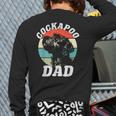 Cockapoo Dad Dog Father's Day Vintage Pet Men Women Kids Long Sleeve T-Shirt Back Print