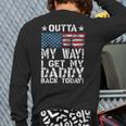 Cool I Get My Daddy Back Today Military Child Small Long Sleeve T-Shirt Back Print Cool I Get My Daddy Back Today Military Child Small Long Sleeve T-Shirt Back Print
