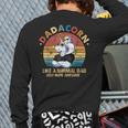 Cute Dadacorn Like A Normal Dad Only More Awesome Daddy Long Sleeve T-Shirt Back Print