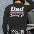 Dad To Be 2026 Loading Pink Pregnancy Reveal New Dad Daddy Long Sleeve T-Shirt Back Print
