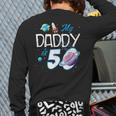 My Dad Is 50 Years Daddy Father 50th Years Birthday Long Sleeve T-Shirt Back Print