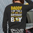 Dad Of The Birthday Boy Construction Theme Party Matching Long Sleeve T-Shirt Back Print