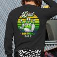 Dad Of The Birthday Boy Matching Family Bowling Birthday Long Sleeve T-Shirt Back Print