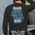 Dad Of The Birthday Boy Matching Video Game Birthday Party Long Sleeve T-Shirt Back Print