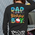 Dad Of The Birthday Boy Ofishally One Family Matching Party Long Sleeve T-Shirt Back Print