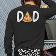 Dad Birthday Pizza 1st Birthday Pizza Family Matching Long Sleeve T-Shirt Back Print