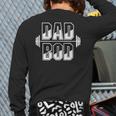 Dad BOD Gym Workout Small Long Sleeve T-Shirt Back Print