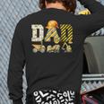 Dad Construction Excavator Kids Matching Family Party Long Sleeve T-Shirt Back Print Dad Construction Excavator Kids Matching Family Party Long Sleeve T-Shirt Back Print