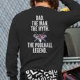 Dad The Man The Myth The Poolhall Legend Pool Billiards Dad Long Sleeve T-Shirt Back Print Dad The Man The Myth The Poolhall Legend Pool Billiards Dad Long Sleeve T-Shirt Back Print