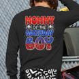 Dad And Mom Mommy Birthday Boy Spider Family Matching Long Sleeve T-Shirt Back Print