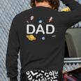 Dad Outer Space Birthday Party Family Boys Girls Long Sleeve T-Shirt Back Print Dad Outer Space Birthday Party Family Boys Girls Long Sleeve T-Shirt Back Print