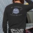 Dad Rocket Scientist Long Sleeve T-Shirt Back Print