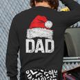 Dad Santa Christmas Family Matching Pajamas Papa Xmas Father Short Sleeve Long Sleeve T-Shirt Back Print Dad Santa Christmas Family Matching Pajamas Papa Xmas Father Short Sleeve Long Sleeve T-Shirt Back Print