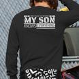 Dad Shirt From Son Men Fathers Day Dad Long Sleeve T-Shirt Back Print