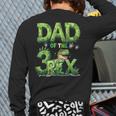 Dad Of The Three Rex Birthday Boy Dinosaur Family Matching Long Sleeve T-Shirt Back Print Dad Of The Three Rex Birthday Boy Dinosaur Family Matching Long Sleeve T-Shirt Back Print