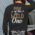 Dad Of The Wild One Zoo Themed 1st Birthday Party Long Sleeve T-Shirt Back Print