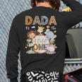 Dada Of The Wild One 1St Birthday Safari Jungle Animals Long Sleeve T-Shirt Back Print