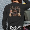 Daddy Can Bearly Wait Bear Gender Neutral Boy Baby Shower Long Sleeve T-Shirt Back Print