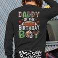Daddy Of The Birthday Boy Game Day Football Long Sleeve T-Shirt Back Print