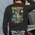Daddy Of The Birthday Party Outfit Dinosaur Squad Dad Long Sleeve T-Shirt Back Print Daddy Of The Birthday Party Outfit Dinosaur Squad Dad Long Sleeve T-Shirt Back Print
