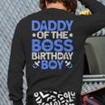 Daddy Of The Boss Birthday Party Outfit Like A Boss Daddy Long Sleeve T-Shirt Back Print
